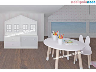 Modern Bebek Odası Tasarımı, MOBİLYADA MODA MOBİLYADA MODA ห้องนอนเด็ก