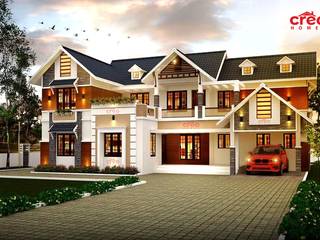 Home Architects In Cochin , Creo Homes Pvt Ltd Creo Homes Pvt Ltd Casas asiáticas