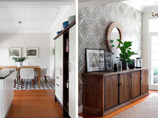 Parkhurst, JHB, Metaphor Design Metaphor Design Modern Corridor, Hallway and Staircase Wood Metallic/Silver