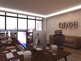M Office, ODBS DESIGN STUDIO ODBS DESIGN STUDIO Commercial spaces Office buildings