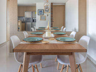 Proyecto Gloria Toro, Casa de Tres Casa de Tres Scandinavian style dining room