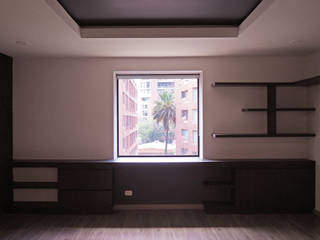Reforma Apartamento el Nogal , HS2E Arquitectura HS2E Arquitectura Modern style study/office