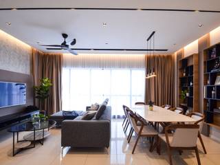 Project Icon Residenz, The Chemistry Design Studio The Chemistry Design Studio Ruang Keluarga Modern