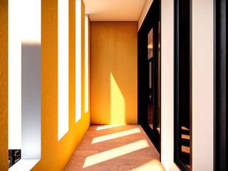 Desarrollo Capultitlan, Ancla Imports S.A. de C.V. Ancla Imports S.A. de C.V. Colonial style corridor, hallway& stairs