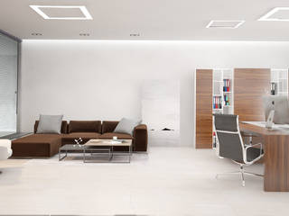 офис управляющей компании 680 кв.м., lesadesign lesadesign Commercial spaces