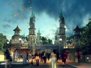 VIALAND, LG+PARTNERS LG+PARTNERS Meergezinswoning Houtcomposiet