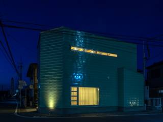 AY-HOUSE, Yama Design Yama Design Scandinavian style houses Metal Green