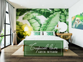 BỘ SƯU TẬP PHÒNG CƯỚI ” BỐN MÙA YÊU THƯƠNG”, Green Interior Green Interior Modern style bedroom