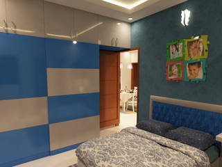 Sunrise Apartment, Bachupally, Hyderabad, SD Interiors & Modulars SD Interiors & Modulars