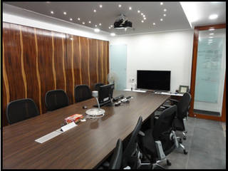 Modern Office Interior - Black Olive Ventures, Ecoinch Services Private Limited Ecoinch Services Private Limited Commercial spaces