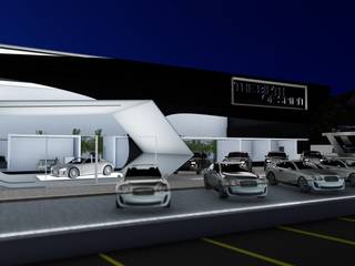 Propuesta Agencia Automotriz Rolls Royce , Arquitecto Ulises Almaguer Arquitecto Ulises Almaguer Espacios comerciales