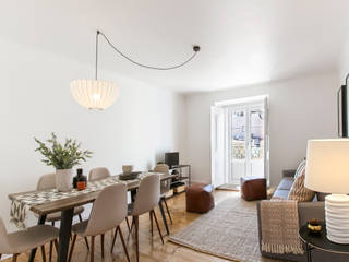 Bica Houses - Lisbon way of living, Hoost - Home Staging Hoost - Home Staging Living roomStools & chairs