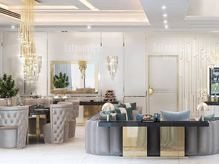 Grand Amazing Living Interior Design, Luxury Antonovich Design Luxury Antonovich Design