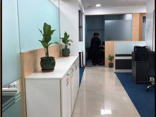 Modern Office Interior - Station 171, Ecoinch Services Private Limited Ecoinch Services Private Limited พื้นที่เชิงพาณิชย์