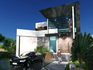 RESIDENCIA H-3, MARSA ARQUITECTOS MARSA ARQUITECTOS Einfamilienhaus