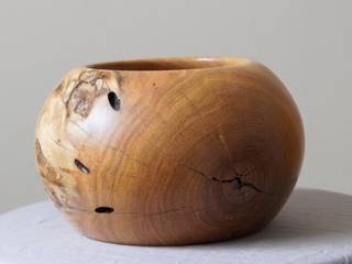 bowl, Wood design Wood design Maisons rustiques Bois Effet bois
