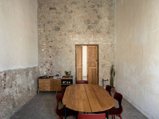 Colección Criollo, CACAO CACAO Столовая комната в скандинавском стиле Твердая древесина Многоцветный