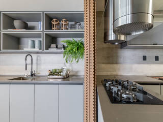 Home Decor G|L, Carolina Fagundes - Arquitetura e Interiores Carolina Fagundes - Arquitetura e Interiores Built-in kitchens