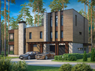 Грейс_645 кв.м, Vesco Construction Vesco Construction Modern houses