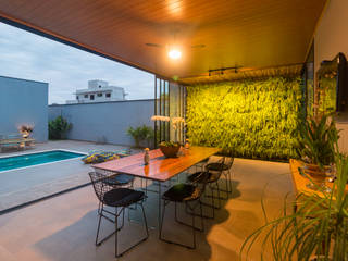 RESIDÊNCIA GL+E, guilherme faria arquiteto guilherme faria arquiteto Zen bahçesi