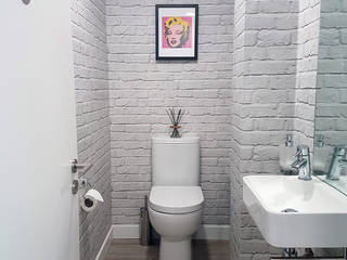 BLINDAID (Office Design In London), CCWS Interiors Ltd CCWS Interiors Ltd Modern bathroom Concrete