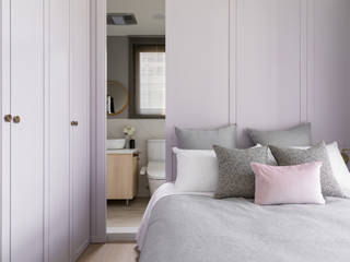 薄荷森林, 寓子設計 寓子設計 Scandinavian style bedroom