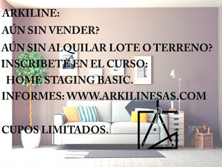 Curso - Taller HOME STAGING BASICO, Arkiline Arquitectura Optativa Arkiline Arquitectura Optativa 室内花园 刨花板