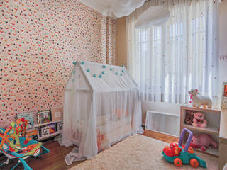 Quarto Montessori, Erica Saraiva Design de Interiores Erica Saraiva Design de Interiores комнаты для новорожденных