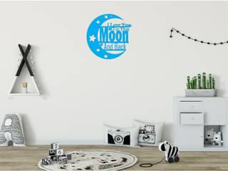 Metal Tablo Vol1, NAR TASARIM PROJE HİZMETLERİ NAR TASARIM PROJE HİZMETLERİ Modern nursery/kids room Metal