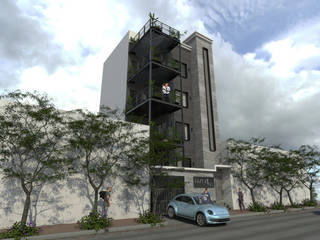 Mar AZOF 60 Conjunto Habitacional , Proyecto 3Catorce Proyecto 3Catorce 一戸建て住宅