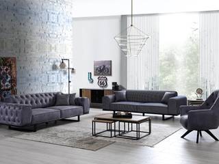 Sofa Sets, Luxev Mobilya Luxev Mobilya 现代客厅設計點子、靈感 & 圖片