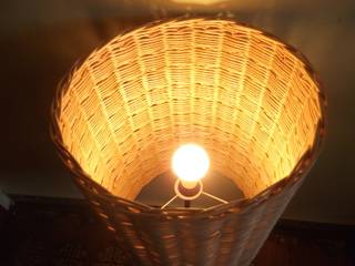 Lampenschirme für Stehlampen, Weidentraum Weidentraum Livings de estilo Madera Acabado en madera