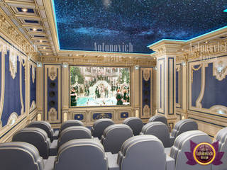 Unique Cinema Home, Luxury Antonovich Design Luxury Antonovich Design