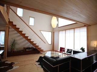 「 Yoka 」III, 株式会社高野設計工房 株式会社高野設計工房 Scandinavian style living room