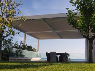 PERGOLA BIOCLIMATIQUE DESIGN, SOLEMBRA SOLEMBRA 庭院