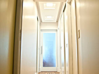 Halls e corredores, Cristina Reyes Design de Interiores Cristina Reyes Design de Interiores Pasillos, vestíbulos y escaleras modernos