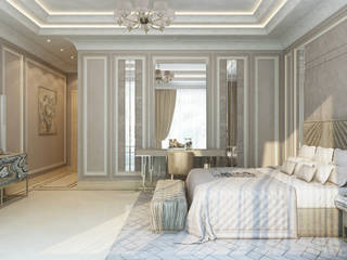 Bedroom Interior Of Female Luxury Designer, Luxury Antonovich Design Luxury Antonovich Design