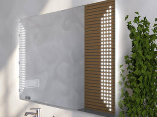Badezimmerspiegel nach Maß, Ambience Design GmbH Ambience Design GmbH 現代浴室設計點子、靈感&圖片
