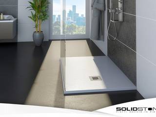 Solidstone - Il piatto doccia in pietra , Solidstone Solidstone Modern style bathrooms Stone