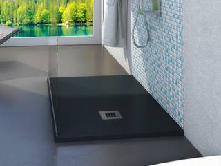 Solidstone - Il piatto doccia in pietra , Solidstone Solidstone Modern style bathrooms Stone