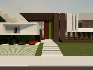 Vivienda Z, HENRY PAZ ARQUITECTOS HENRY PAZ ARQUITECTOS モダンな 家