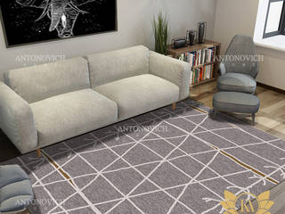 Creative Stunning Carpet Designs for your Home, Luxury Antonovich Design Luxury Antonovich Design