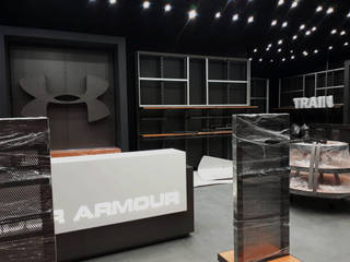 Under Armour Santa Fé, Proyecto 3Catorce Proyecto 3Catorce ห้องทำงาน/อ่านหนังสือ