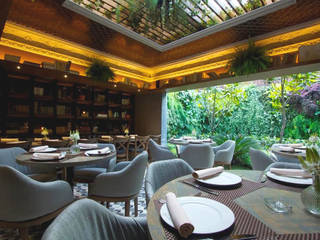 Restaurante Nobu, Proyecto 3Catorce Proyecto 3Catorce Modern dining room