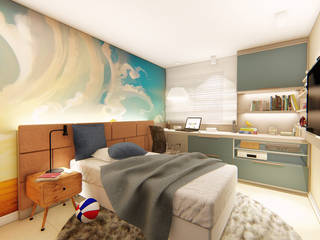 Quarto do Arthur - Asa Norte, IEZ Design IEZ Design Modern style bedroom