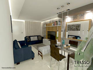 CASA MATAMOROS, TRASSO ATELIER TRASSO ATELIER Living room