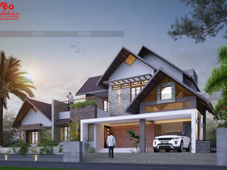 Home Architects Ernakulam, Creo Homes Pvt Ltd Creo Homes Pvt Ltd 獨棟房