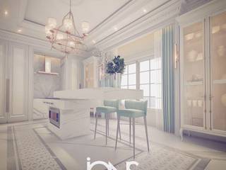 Luxury Design for Kitchen Interiors, IONS DESIGN IONS DESIGN Kitchen units Stone White
