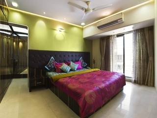 Complete 3bhk interior in Emami city in Jessore road kolkata by Relation Interior, Relation interior Relation interior