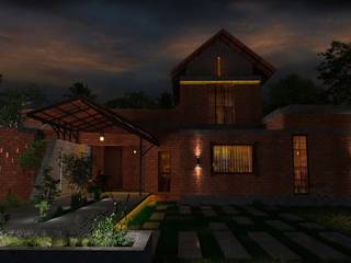 YAHVI, chain tree architects chain tree architects Single family home Bricks